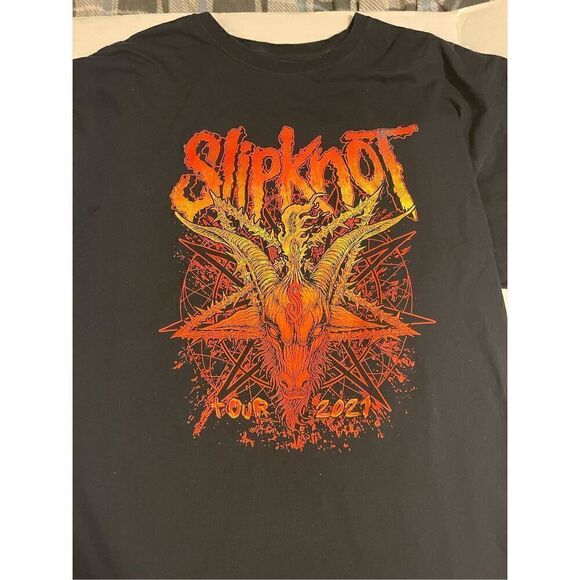 ‘21 SLIPKNOT TOUR Tshirt Double Sided  XL Tee - Picture 2 of 7